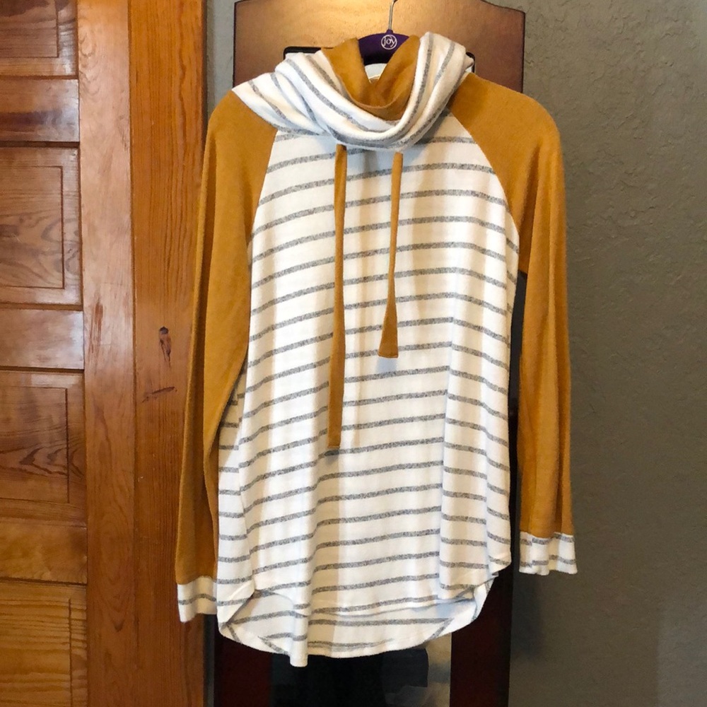 Cowl neck sweater